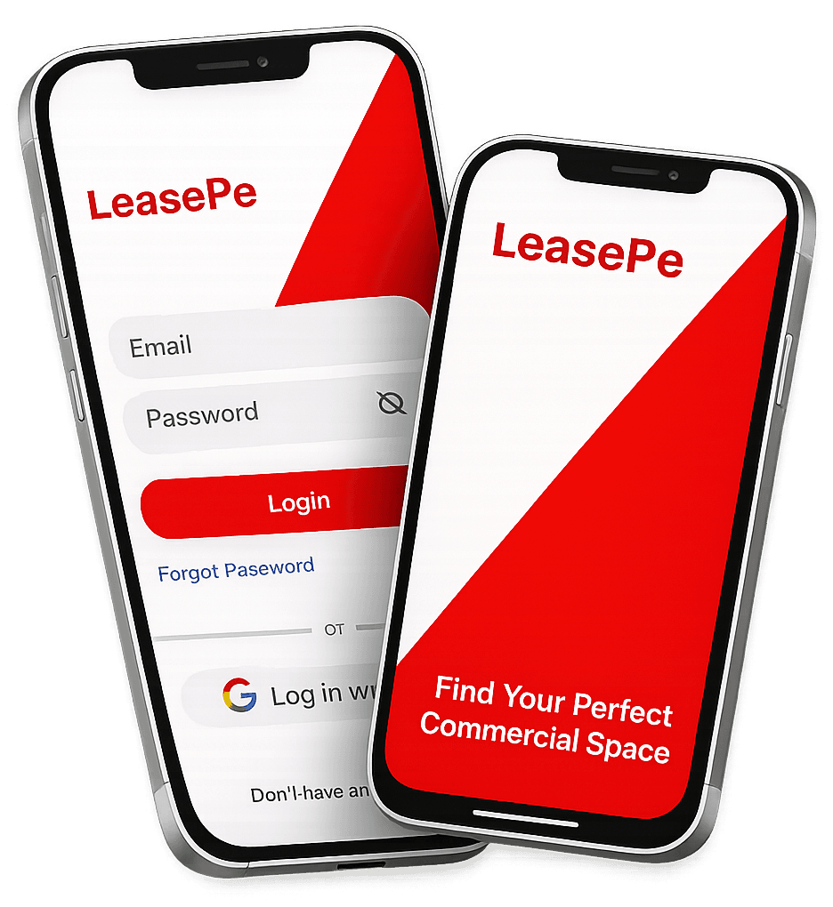 LeasePe rental property mobile app preview