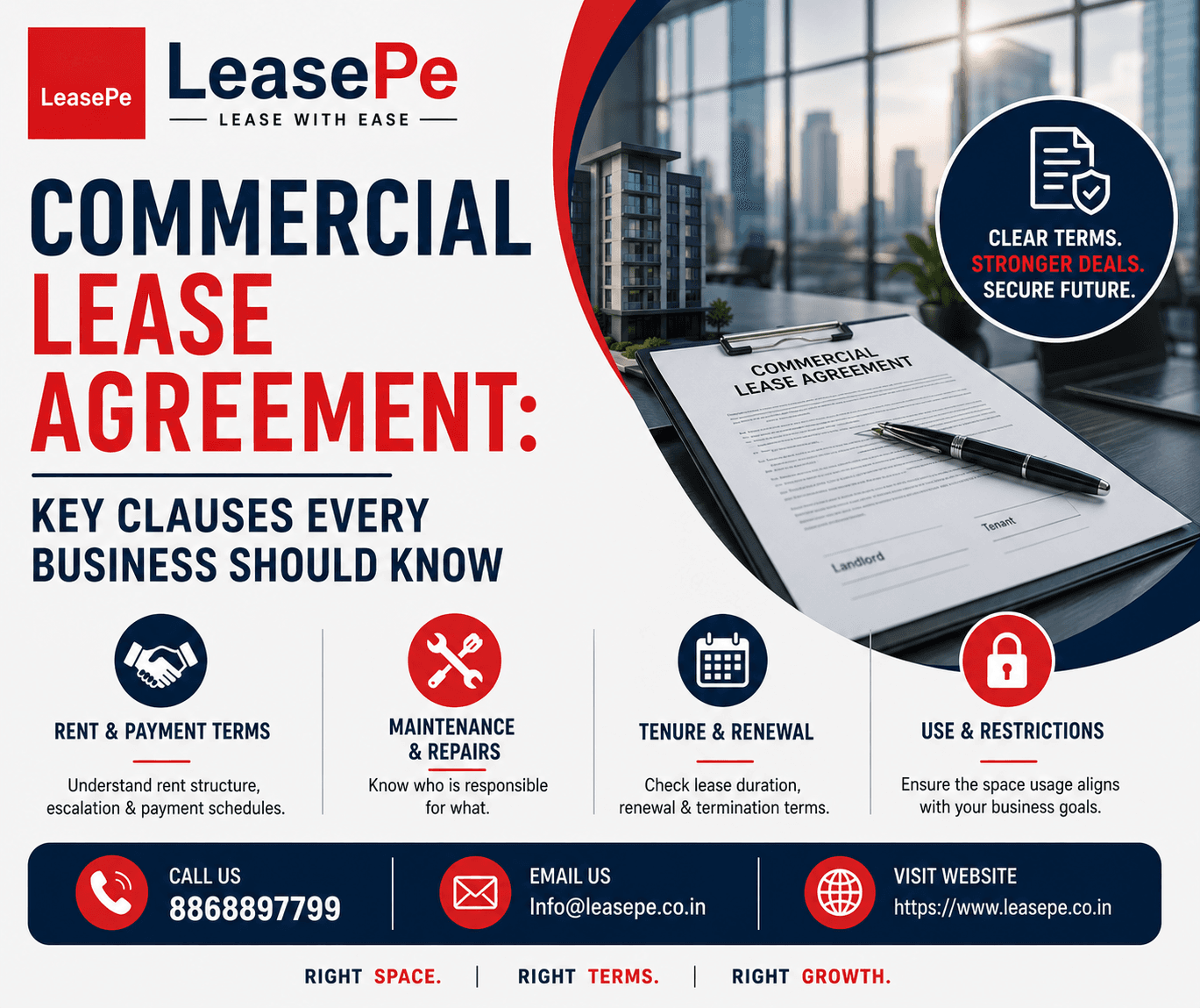Commercial Lease Agreement: Key Clauses Every Business Should Know